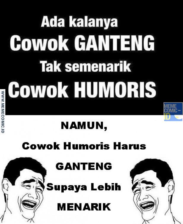 cowok ganteng vs humoris © 2016 brilio.net cowok ganteng vs humoris © 2016 brilio.net