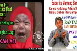12 Meme 'sabar' ini makjleb sekaligus bikin ketawa guling-guling