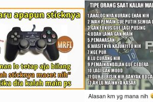 10 Meme kocak alasan orang saat kalah main game, kelakuan siapa ini?