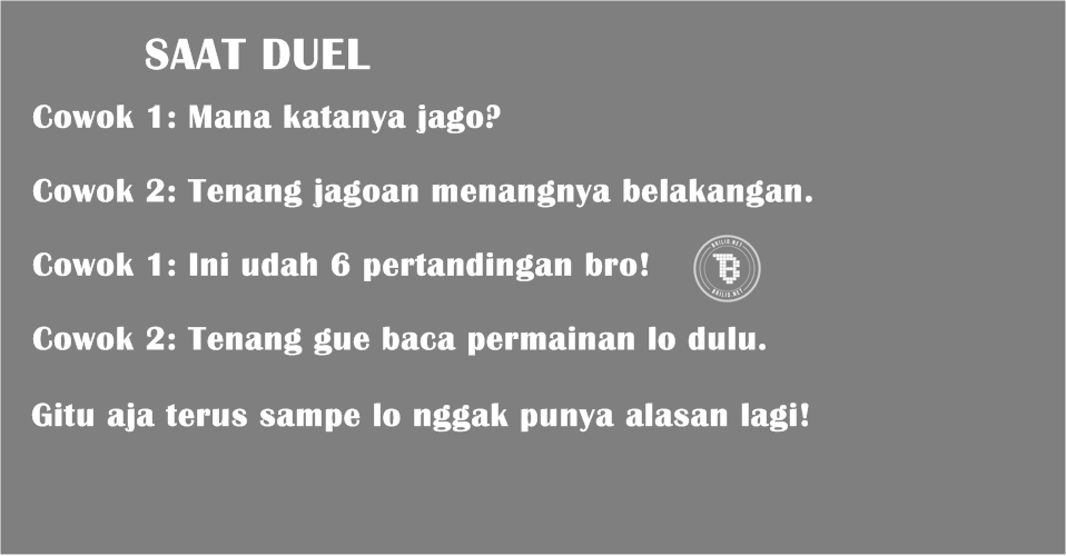 alasan kalah PES © 2016 brilio.net alasan kalah PES © 2016 brilio.net