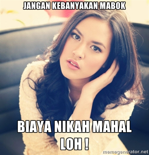 Meme Biaya Nikah © 2016 brilio.net