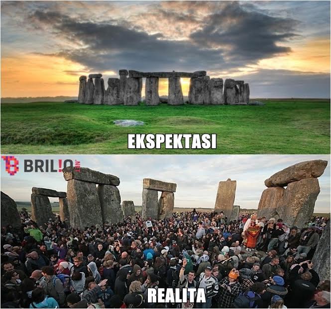 Ekspektasi Realita Travel © 2016 brilio.net
