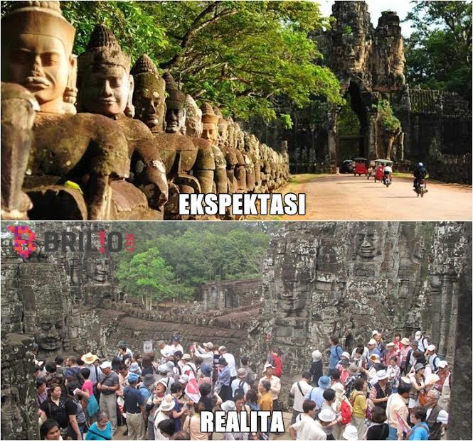 Ekspektasi Realita Travel © 2016 brilio.net