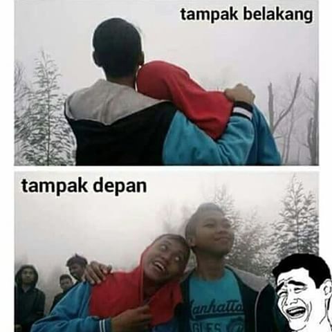 meme tampak depan samping belakang © 2016 brilio.net