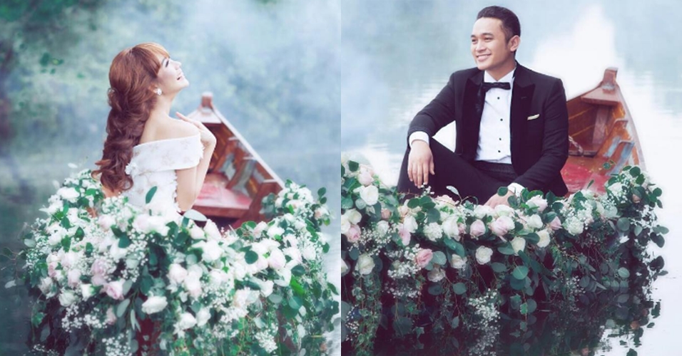 10 Foto kemesraan Gilang Dirga dan Adiezty, udah mau nikah lho!