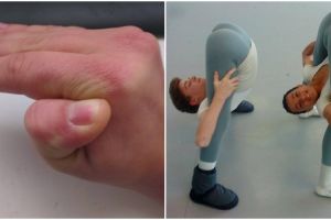 Gerakan 15 orang lentur ini bikin melongo sekaligus merinding