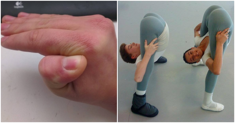 Gerakan 15 orang lentur ini bikin melongo sekaligus merinding