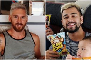 Messi ubah gaya rambut mirip Raffi Ahmad, lebih ganteng siapa nih?