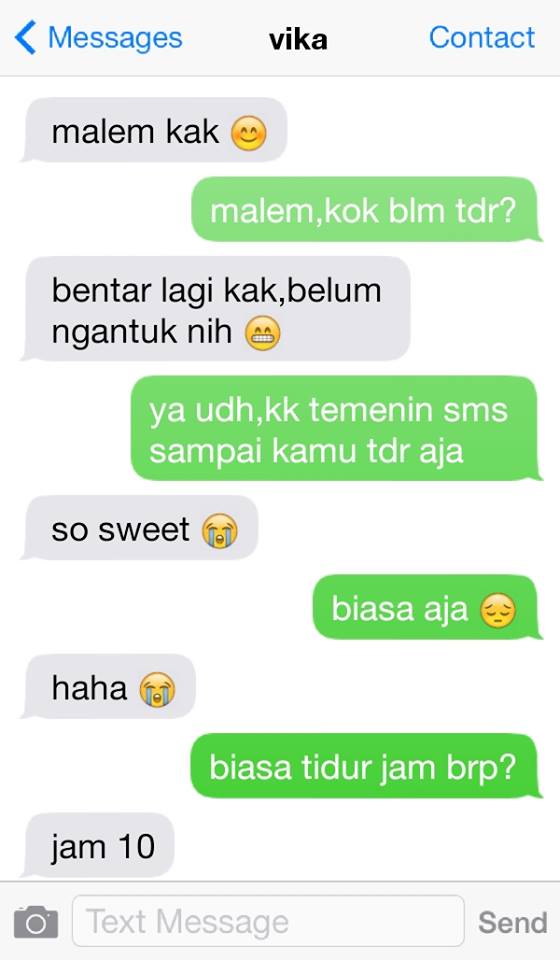 chat menunggumu 1-23 © 2016 brilio.net