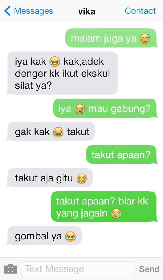 chat menunggumu 1-23 © 2016 brilio.net