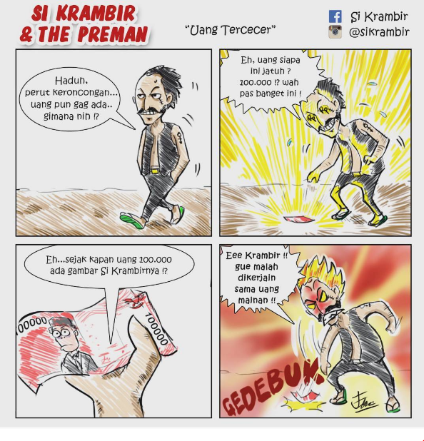 komik Si Krambir © 2016 brilio.net komik Si Krambir © 2016 brilio.net