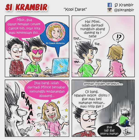 komik Si Krambir © 2016 brilio.net komik Si Krambir © 2016 brilio.net