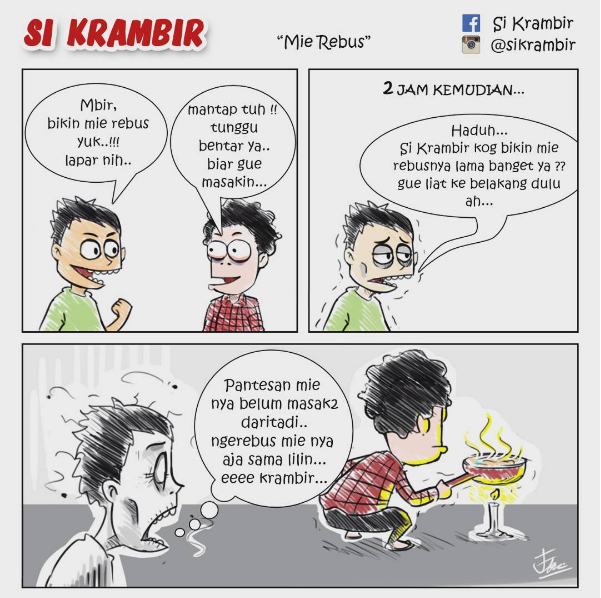 komik Si Krambir © 2016 brilio.net komik Si Krambir © 2016 brilio.net