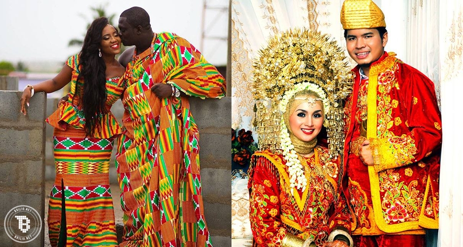 10 Baju pengantin  tradisional paling unik di dunia ada 