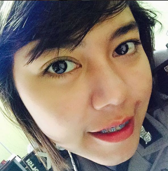 foto cantik polwan yang hebohkan netizen © 2016 brilio.net