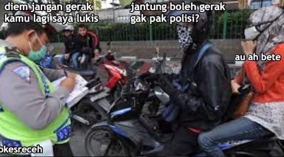 percakapan pak polisi ini bikin ketawa ngakak © 2016 brilio.net percakapan pak polisi ini bikin ketawa ngakak © 2016 brilio.net