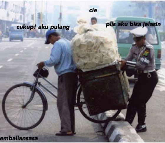 percakapan pak polisi ini bikin ketawa ngakak © 2016 brilio.net percakapan pak polisi ini bikin ketawa ngakak © 2016 brilio.net