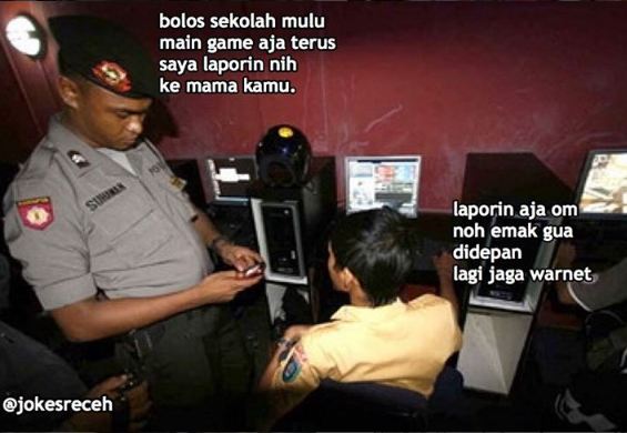 percakapan pak polisi ini bikin ketawa ngakak © 2016 brilio.net percakapan pak polisi ini bikin ketawa ngakak © 2016 brilio.net