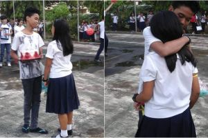 Rayakan sebulan pacaran, kelakuan sepasang pelajar ini bikin geram!