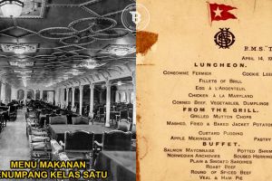 Ternyata ini menu makanan penumpang Titanic, tiap kelas beda lho!