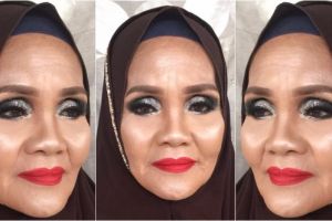 Kamu akan kaget melihat wajah asli perempuan ini!