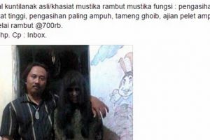 Penjual kuntilanak ini bikin geger netizen, duh! 