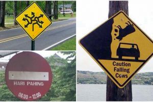 20 Rambu ini bisa bikin gagal paham orang yang melihatnya , duh! 