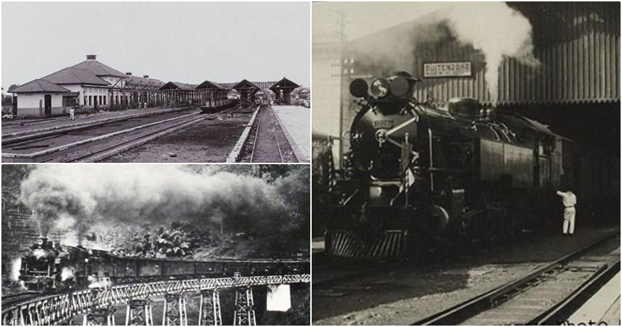 13 Foto langka sejarah kereta api Indonesia, jadul tapi memukau banget
