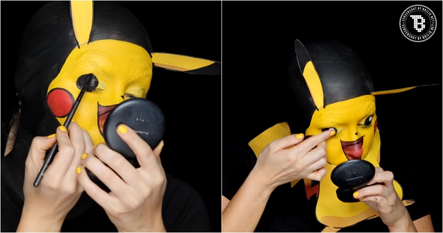 makeup Pikachu © 2016 brilio.net