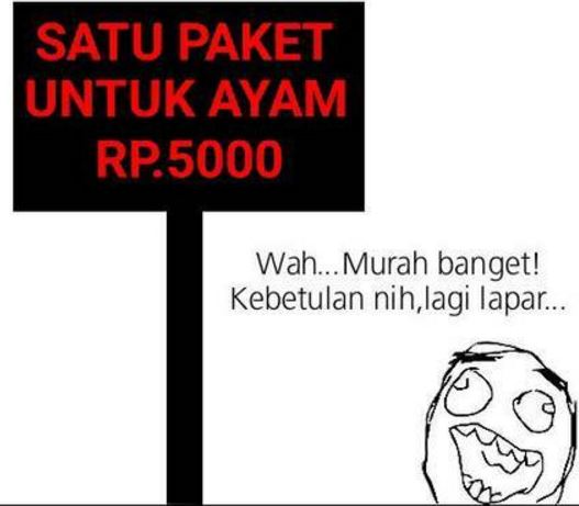 beli paket ayam 1-7 © 2016 brilio.net