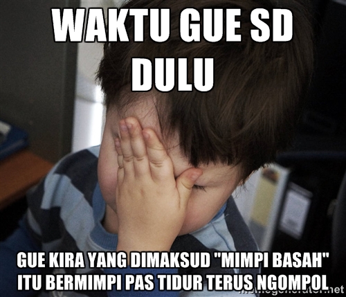 Meme yang gue kira waktu kecil © 2016 brilio.net
