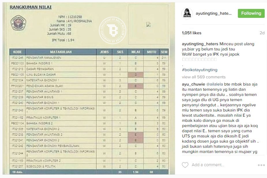 nilai ayuting2 © 2016 brilio.net