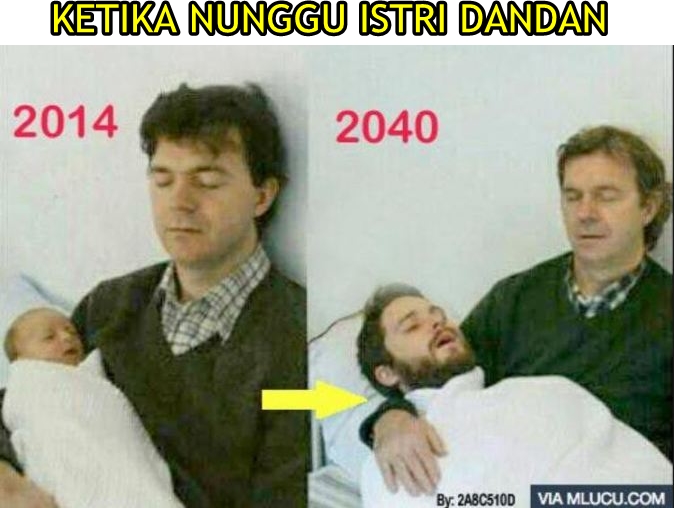 meme nunggu cewek dandan 1-10 © 2016 brilio.net