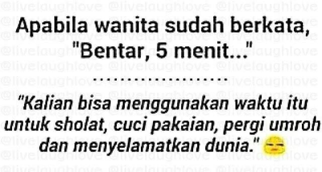 meme nunggu cewek dandan 1-10 © 2016 brilio.net