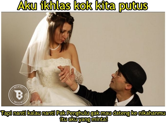 10 Meme 'ikhlas diputus pacar' ini bikin kamu tersenyum kecut!