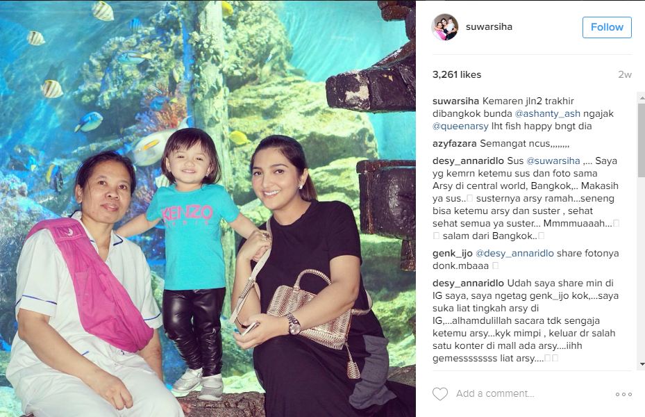 Unggah foto bareng babysitter, ini beda gaya Ashanty & Nikita Mirzani