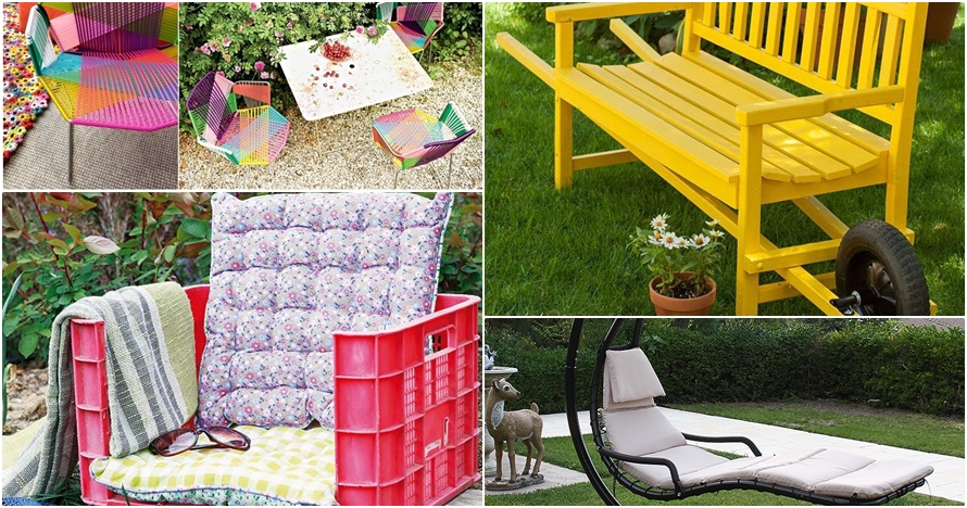 20 Desain kursi outdoor ini unik & keren, cocok buat halaman rumahmu!