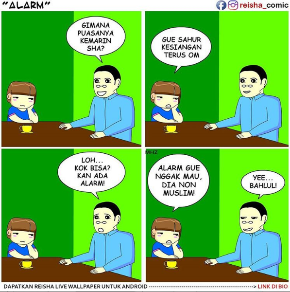 Obrolan koplak tapi masuk akal © 2016 brilio.net / Komikin Ajah