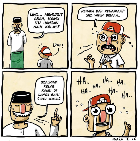 Obrolan koplak tapi masuk akal © 2016 brilio.net / Komikin Ajah