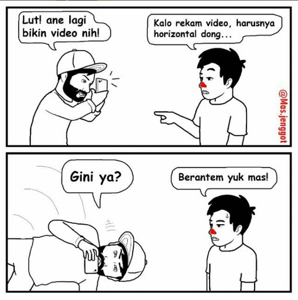 Obrolan koplak tapi masuk akal © 2016 brilio.net / Komikin Ajah