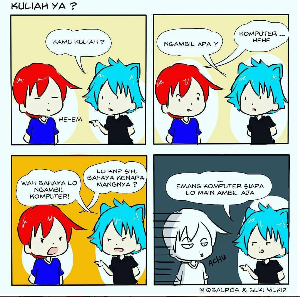 Obrolan koplak tapi masuk akal © 2016 brilio.net / Komikin Ajah
