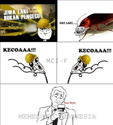 Meme Sindir Kecoak © 2016 brilio.net