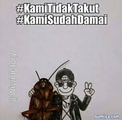 Meme Sindir Kecoak © 2016 brilio.net