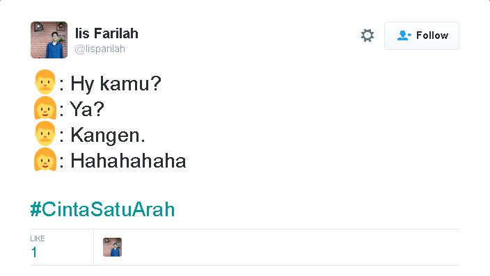obrolan cinta satu arah 1-16 © 2016 brilio.net