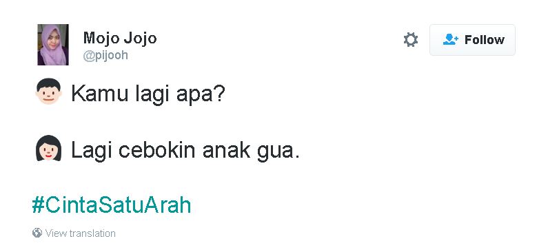 obrolan cinta satu arah 1-16 © 2016 brilio.net