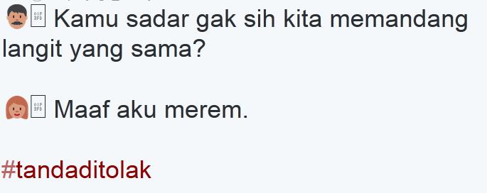 obrolan cinta satu arah 1-16 © 2016 brilio.net