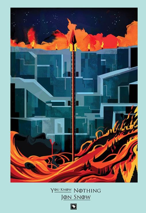 Poster GOT Animasi © 2016 brilio.net