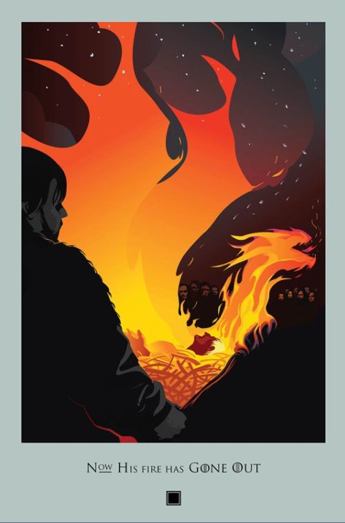 10 Poster Game of Thrones versi animasi ini keren dan bikin kagum!
