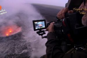 Kamu akan tercengang melihat bentuk lava dalam kawah gunung api ini