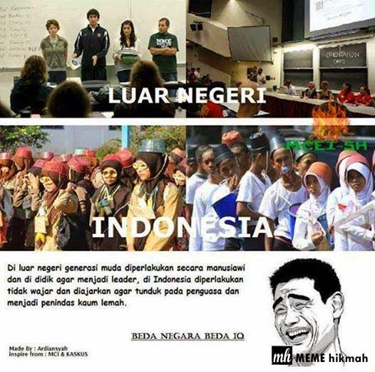 12 Meme beda Indo vs luar negeri © 2016 brilio.net